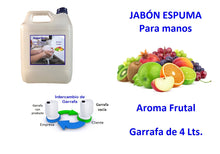 Cargar imagen en el visor de la galería, Jabón para Manos en Espuma