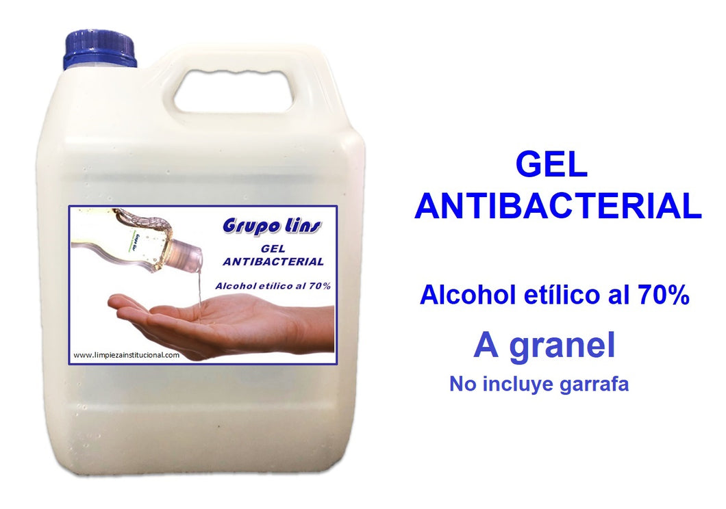 Gel Antibacterial 70% de Alcohol